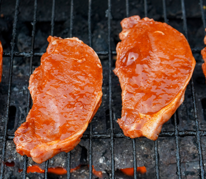 Honey BBQ Marinated Pork Chops