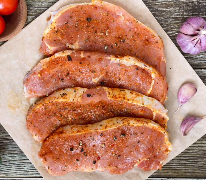 Lemon Pepper Marinated Pork Chops