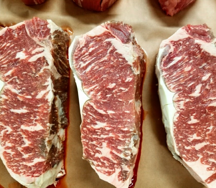 USDA Prime Center Cut NY Strip Steak | Wet Aged 28 Days